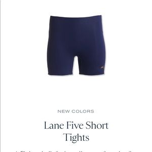 Tracksmith lane 5 short tights